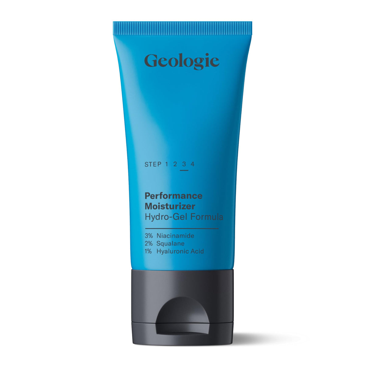 Geologie front packaging showing tube and product name with clear benefits