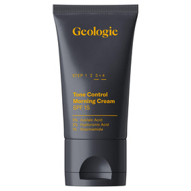 Geologie front packaging showing label and SPF 15 protection benefit