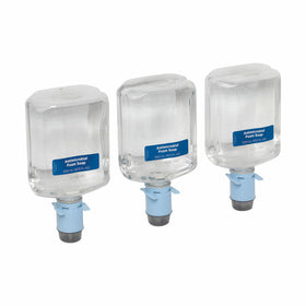 Georgia-Pacific front packaging showing three refill bottles and product branding benefits