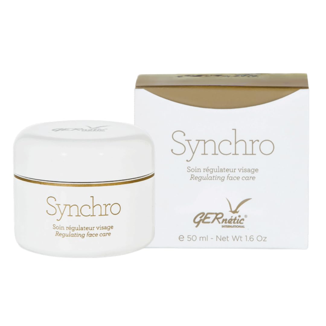 Gernetic Synchro Cream front packaging shows jar and brand for trustworthy results
