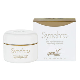Gernetic Synchro Cream front packaging shows jar and brand for trustworthy results