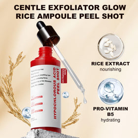GESHANZHIShui rice extract visual conveying natural nourishment and glow benefit