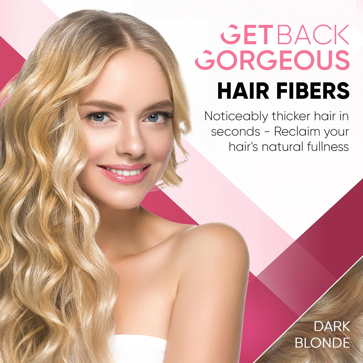 Get Back Gorgeous dispenser closeup demonstrating precise application and controlled dispensing