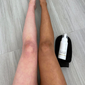 Get Into The Limelight face application detail showing gentle coverage and natural look