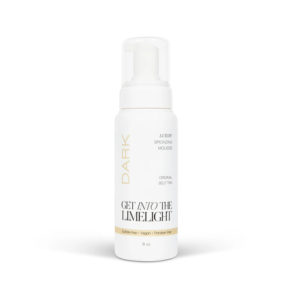 Get Into The Limelight front packaging showing bottle and label, professional bronze result