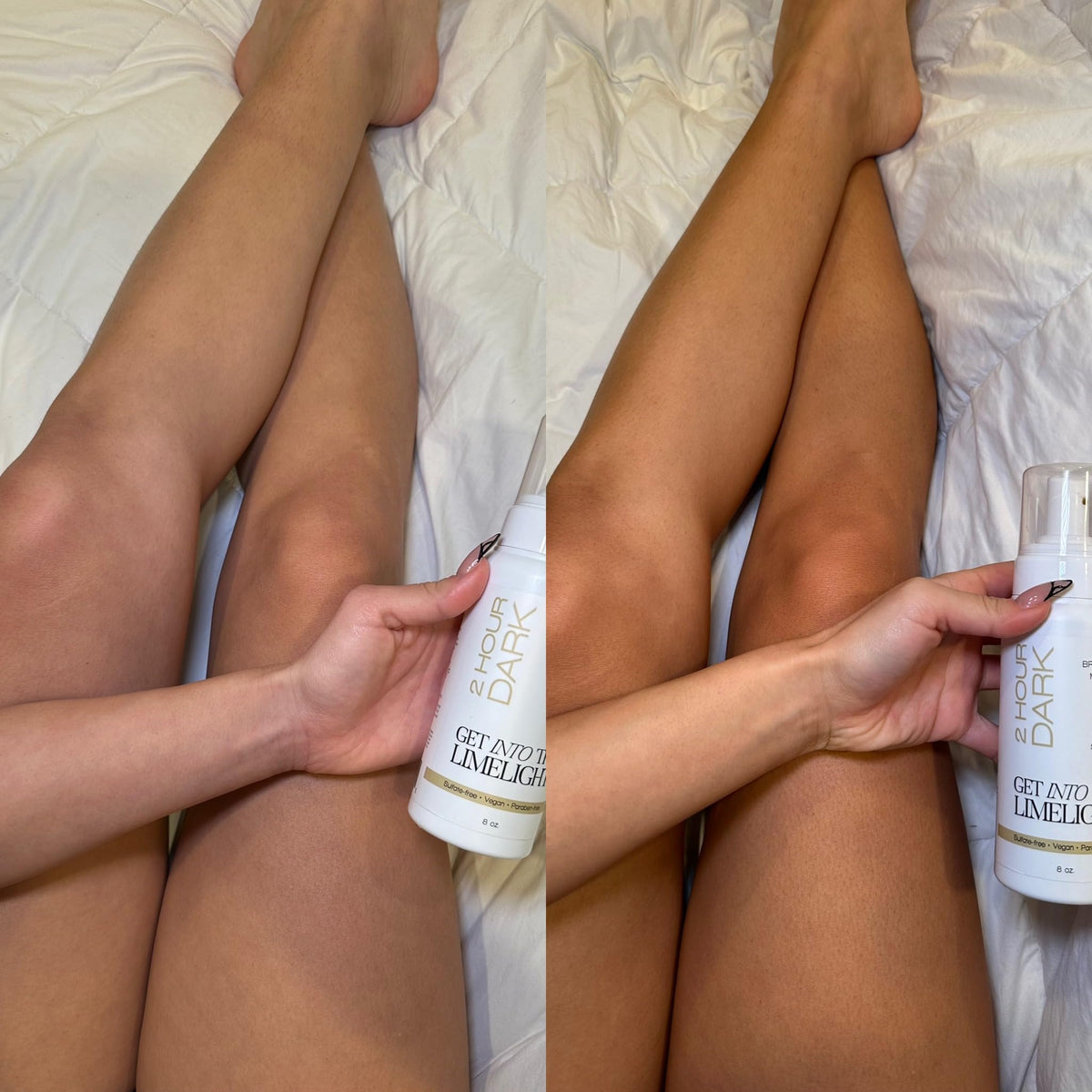 Get Into The Limelight lifestyle beach-ready look showing even tan and confidence boost