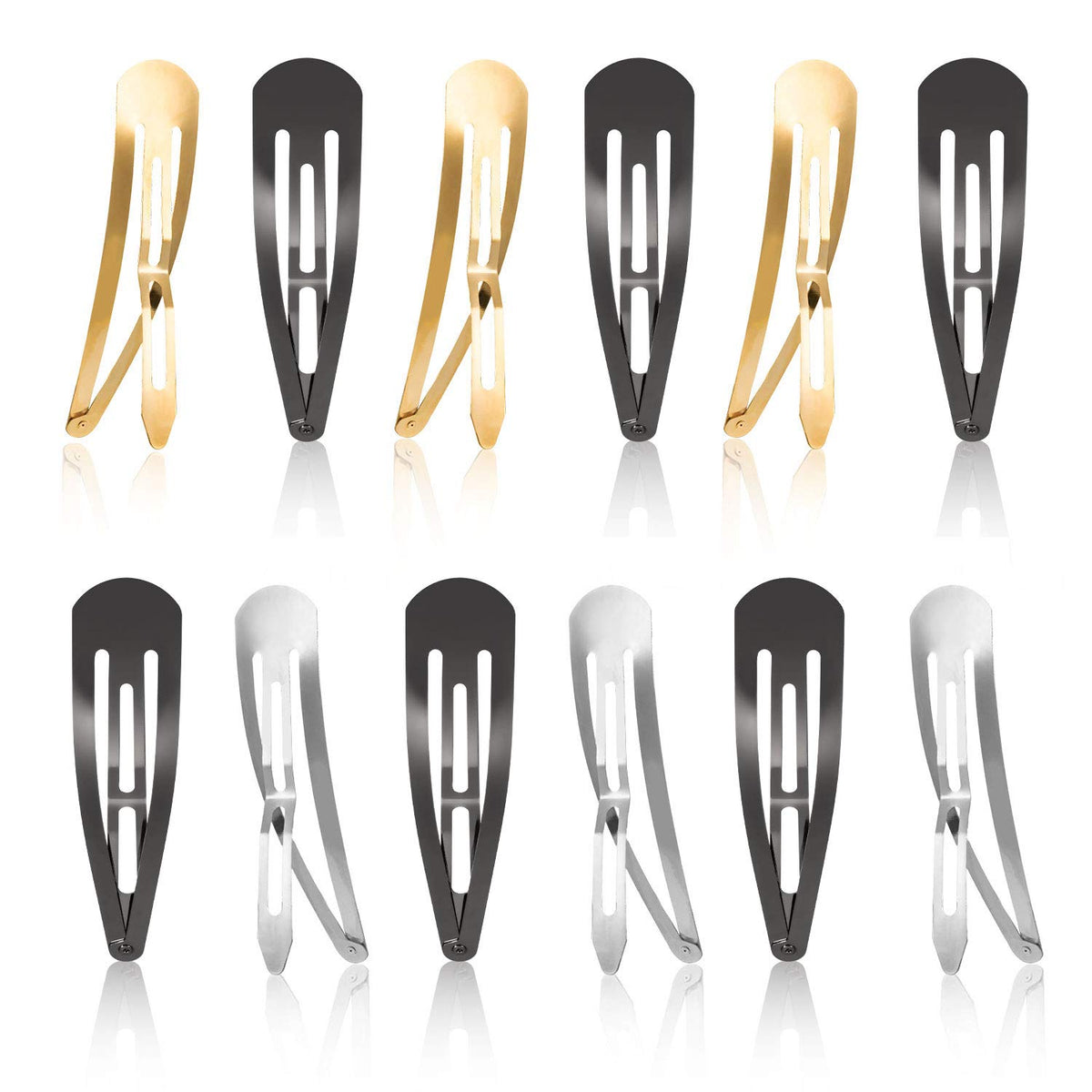 Geyoga clip edge profile showing smooth finish for gentle scalp contact