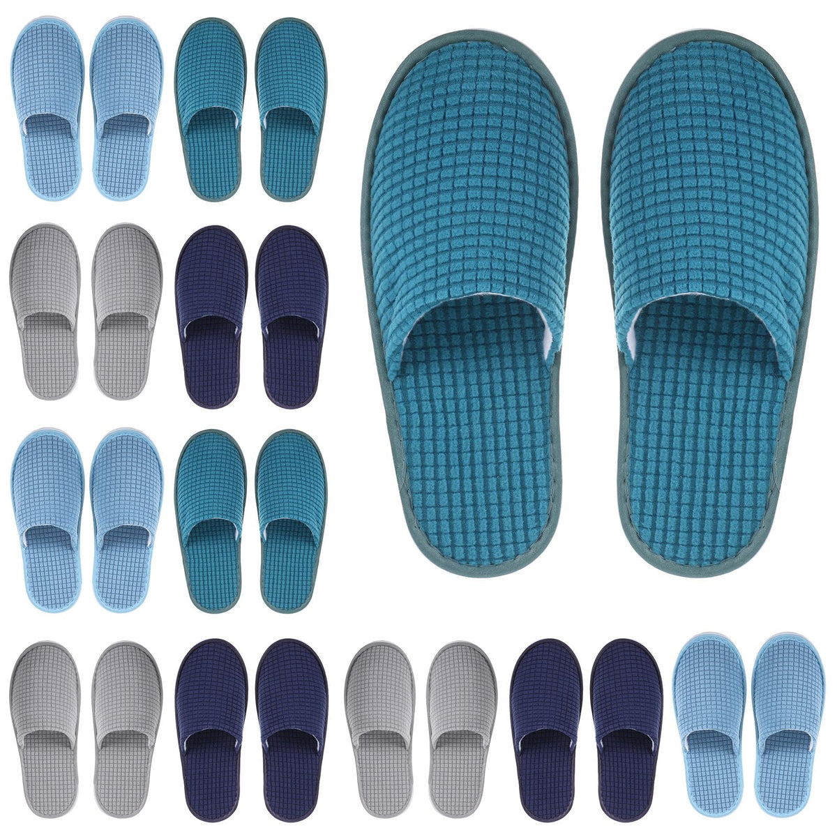 Geyoga front packaging showing 12-pair set and blue series benefit easy distribution