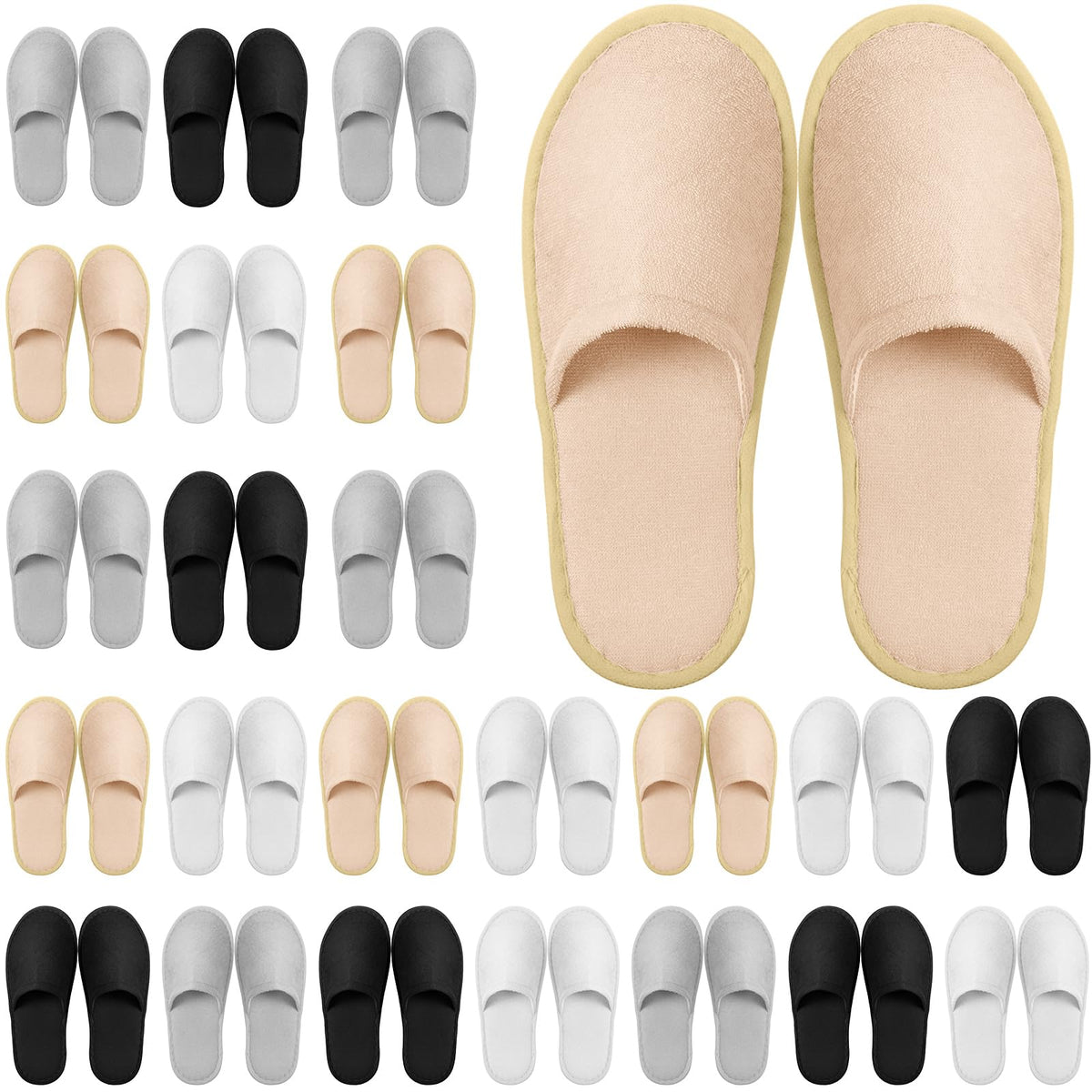 Geyoga front packaging showing 24 pairs and color labels for easy selection