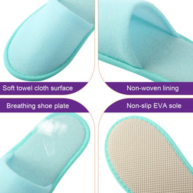Geyoga individually wrapped slipper pair for hygienic distribution