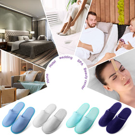Geyoga slippers in a wedding setting offering easy guest footwear