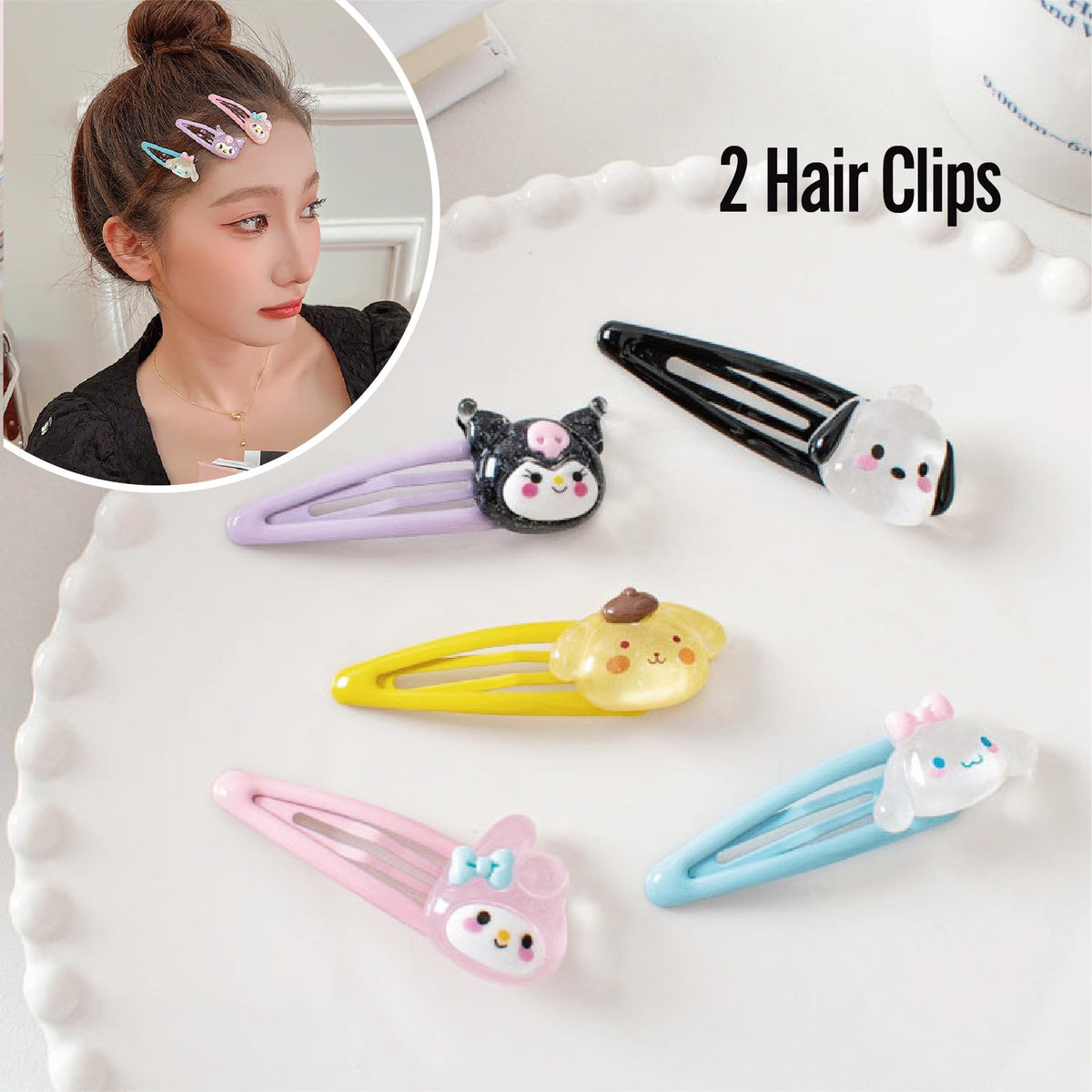 GFDSJKLCTH assortment of hair clips displayed for decorative and functional use