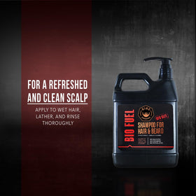 GIBS being used to wash hair, illustrating effective removal of dirt and buildup