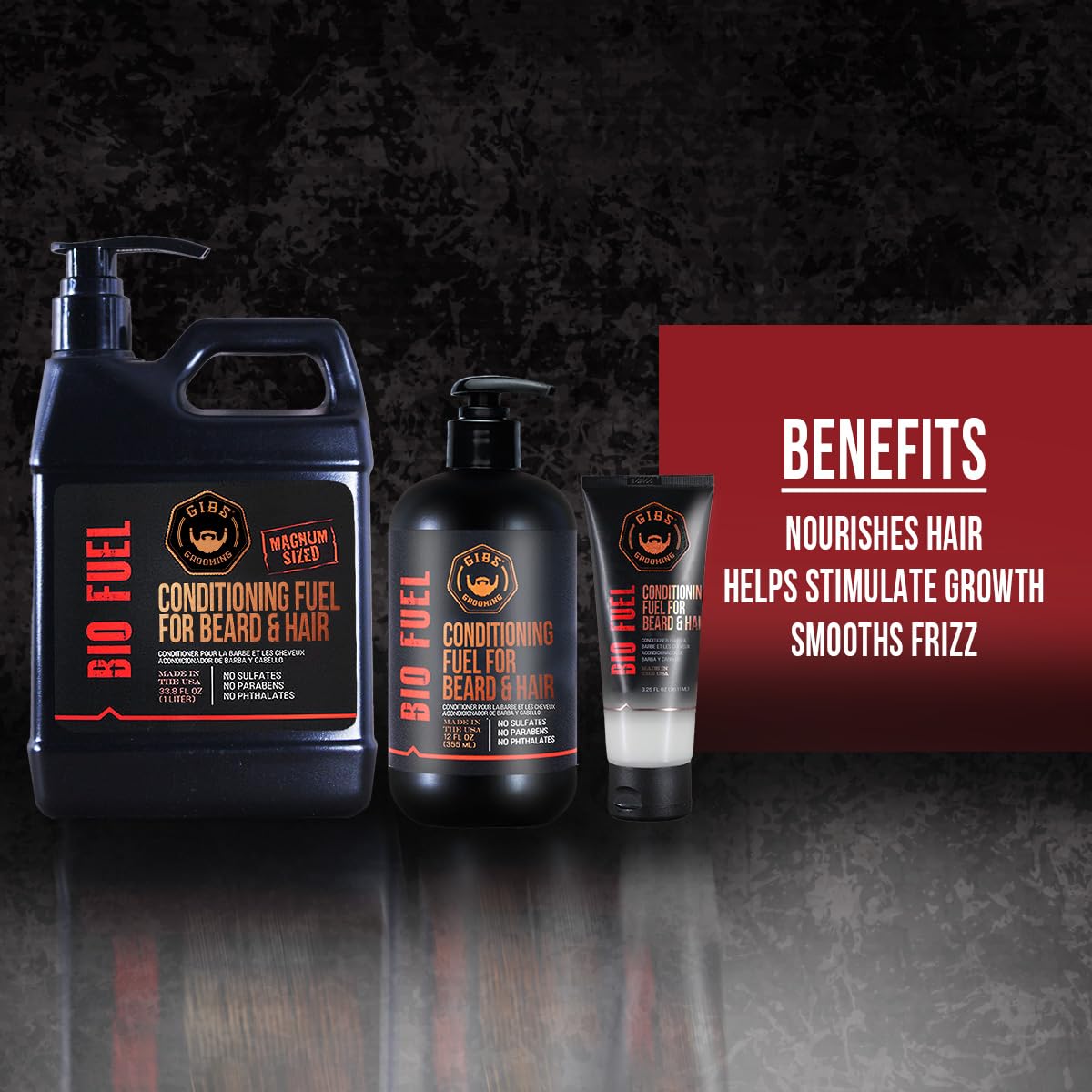 GIBS pump top detail highlighting easy dispensing and mess-free application