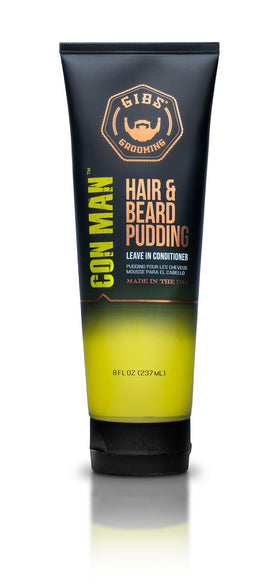 GIBS Con Man front jar showing product branding and easy-access lid