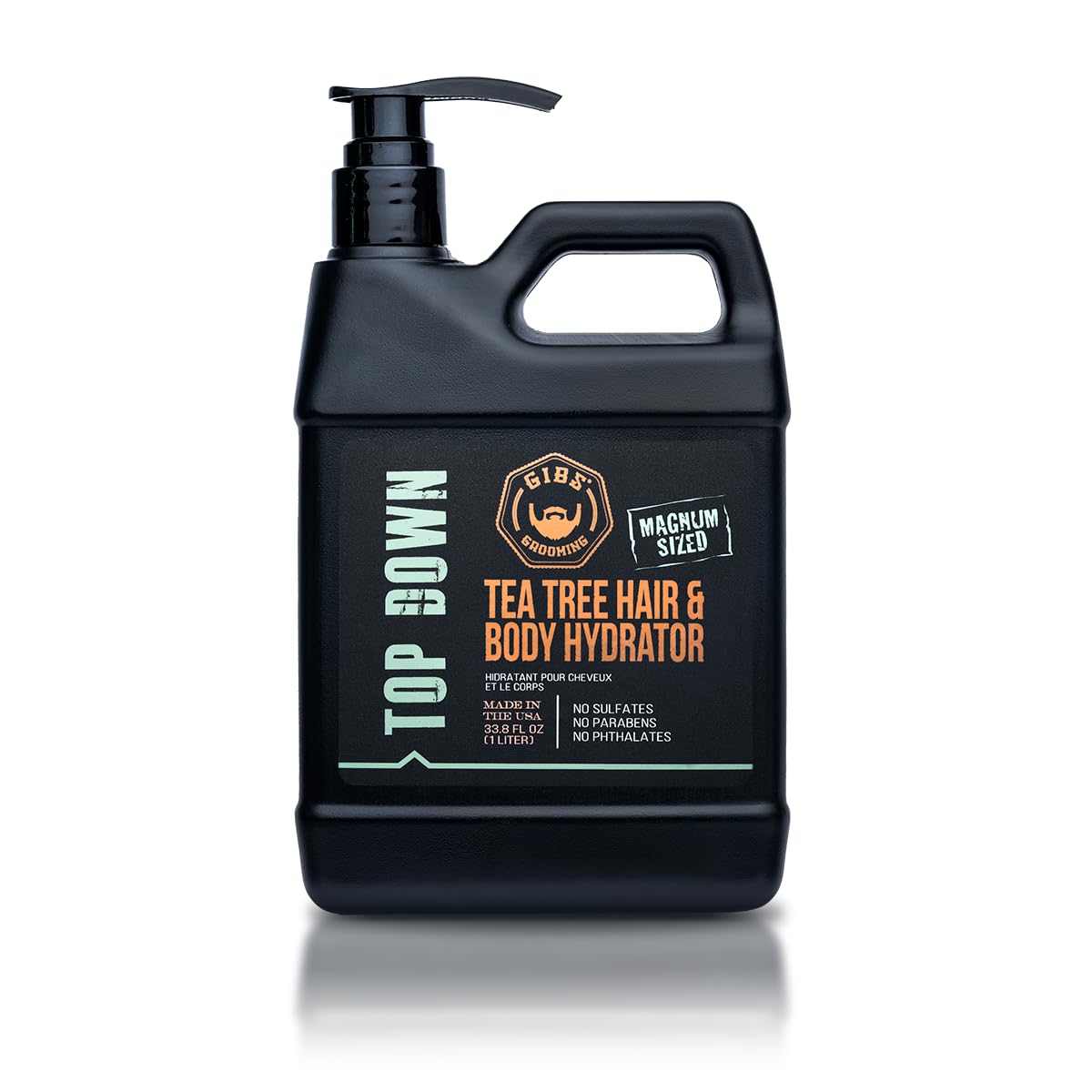 GIBS front packaging showing bottle and label, clear product identification and benefit