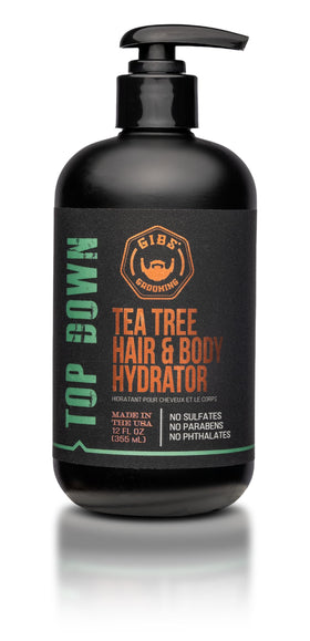 GIBS front packaging view showing 12 oz bottle and label benefit