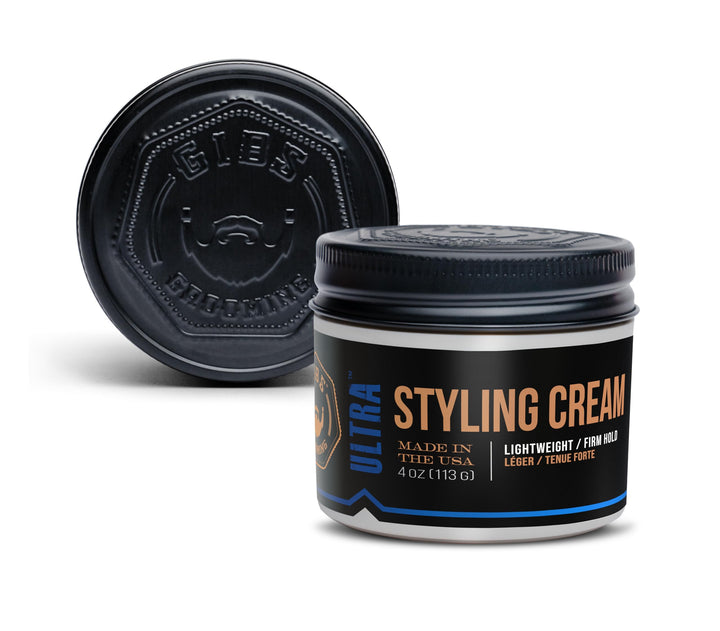GIBS Ultra front jar showing packaging and firm hold promise