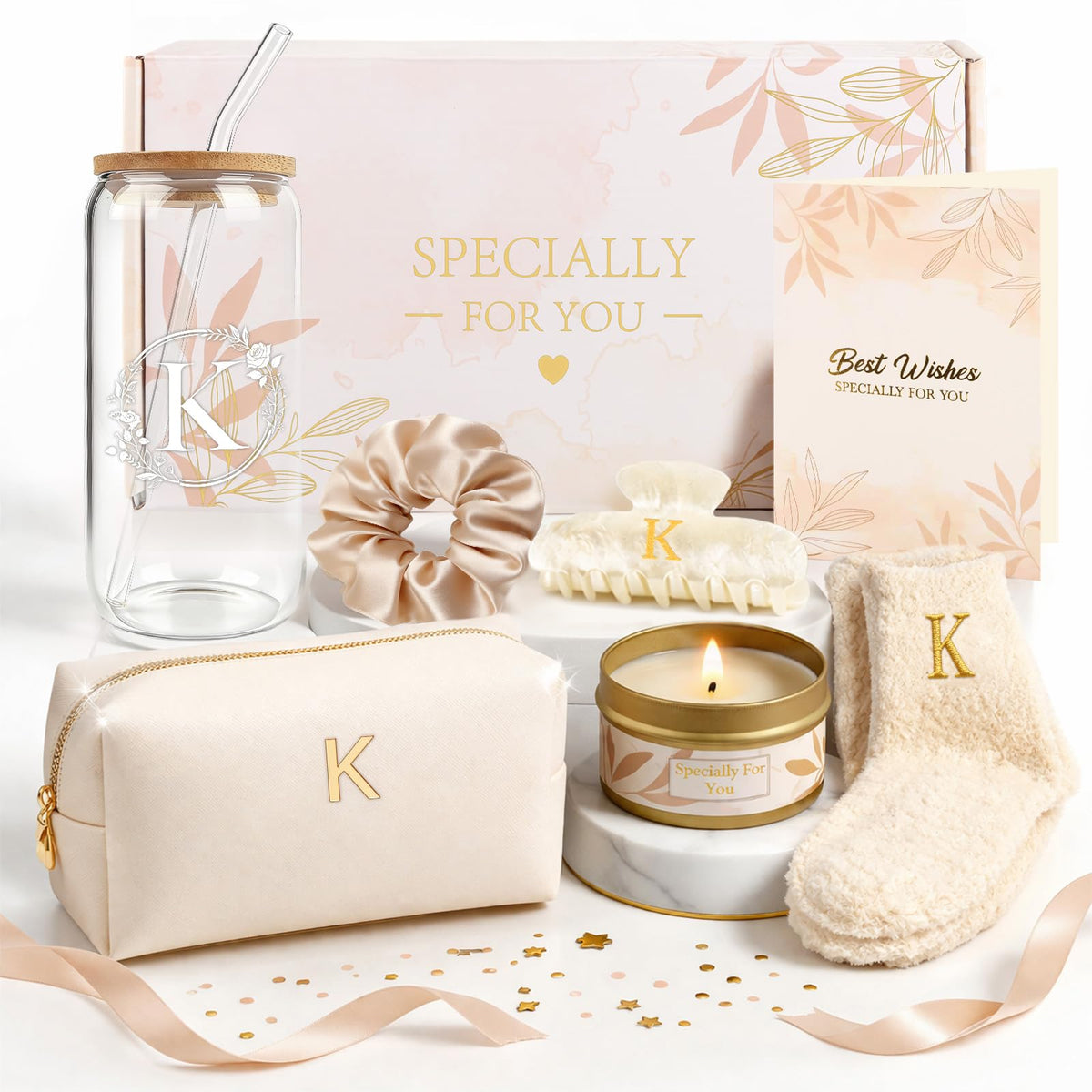 Giftota front packaging showing elegant initial gift box and neat presentation