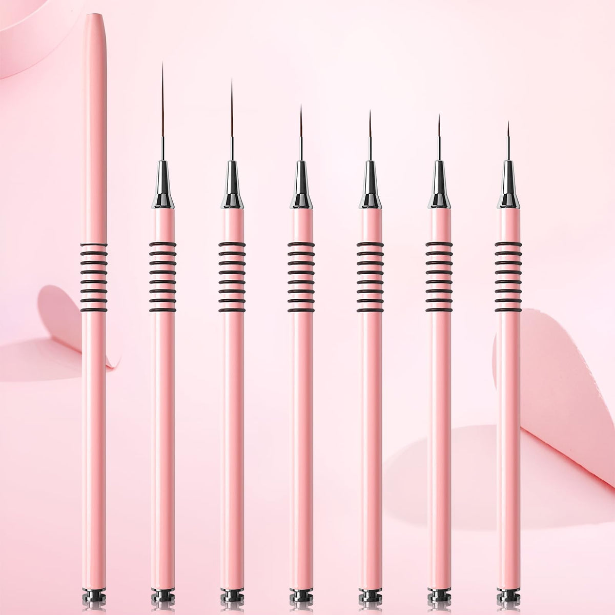 Giifnonnt brushes in a vanity case for easy travel and storage
