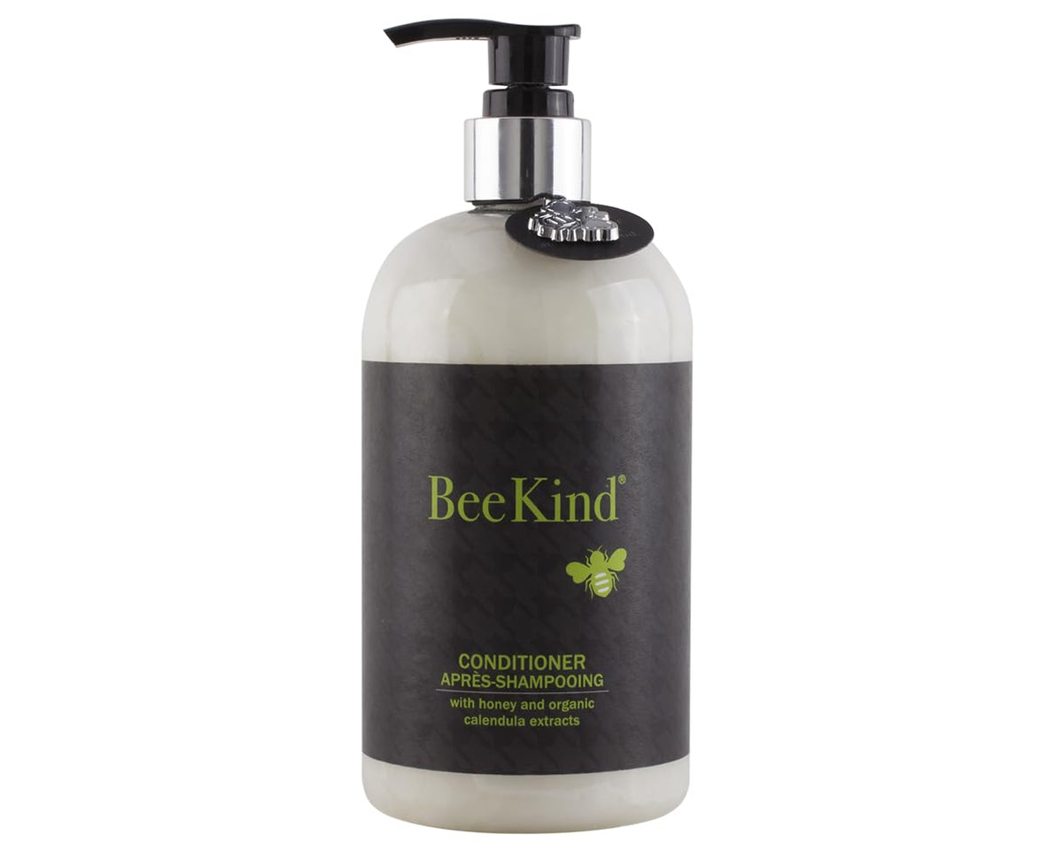 Gilchrist & Soames front packaging showing BeeKind conditioner for smooth shine
