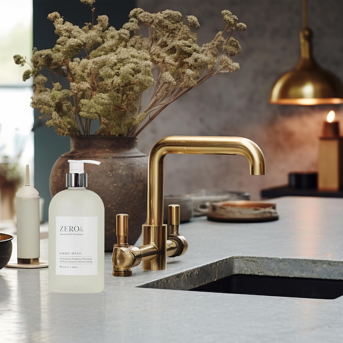 Gilchrist & Soames hand wash in use demonstrating effective cleansing and soft hands