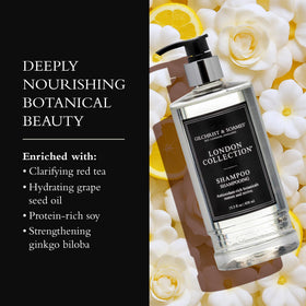Gilchrist & Soames rich foam texture close‑up demonstrating gentle clarifying and moisturizing benefit