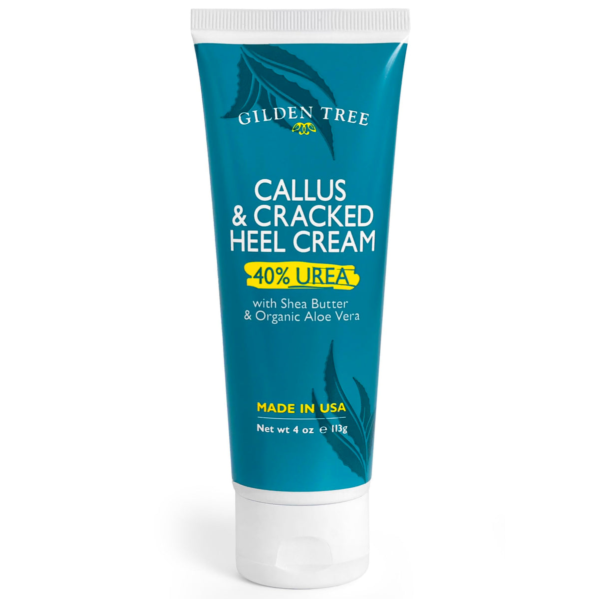 GILDEN TREE front packaging showing product benefit for cracked heels