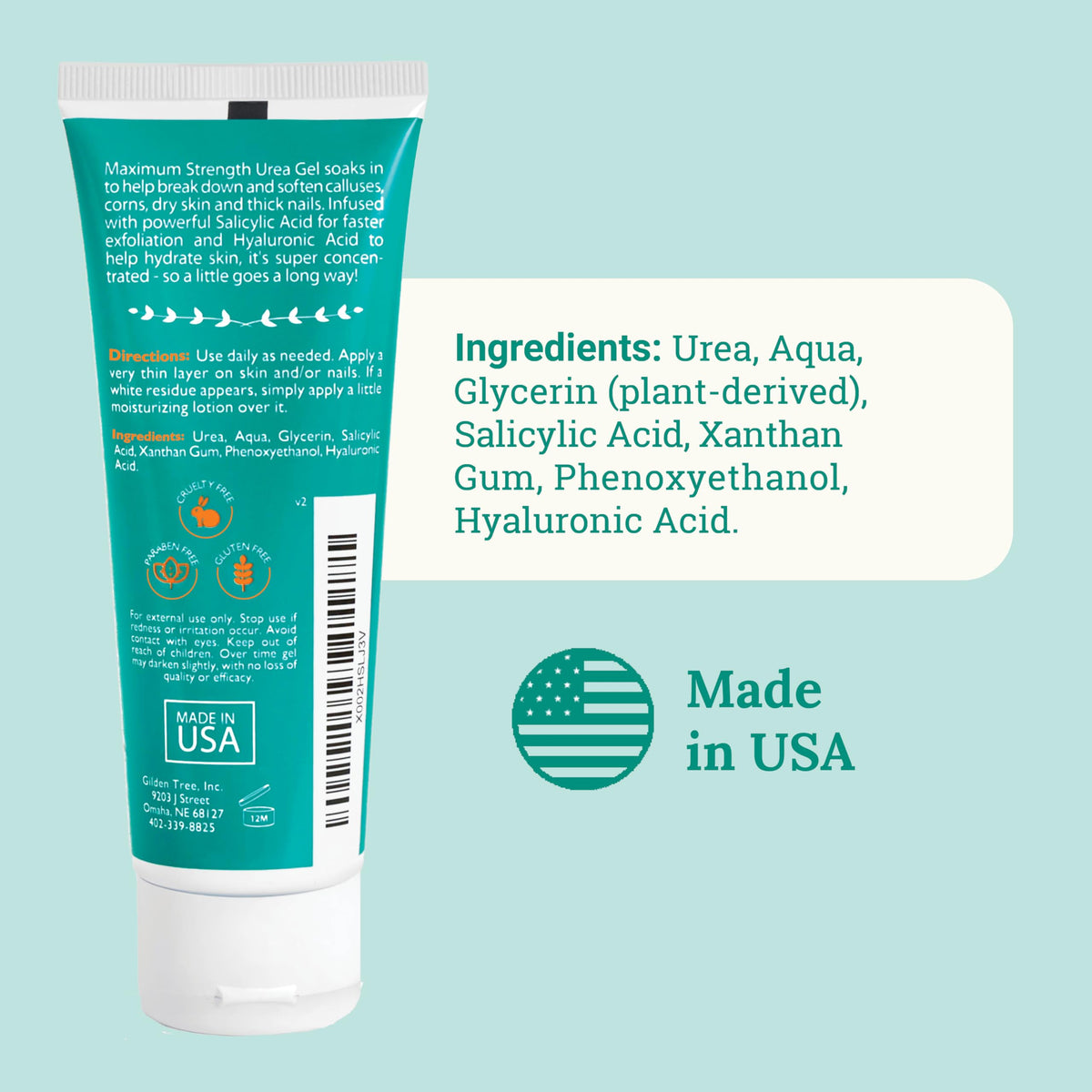 GILDEN TREE in a footcare routine setting showing at-home convenience benefit