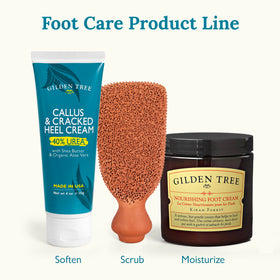 GILDEN TREE size next to hand showing travel-friendly convenience