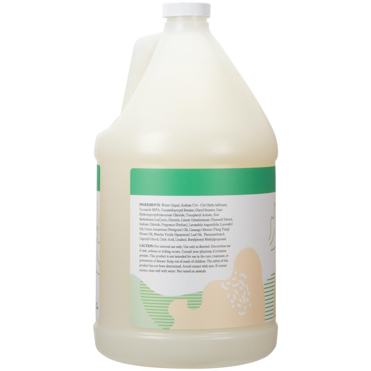 Ginger Lily Farms creamy lather close-up for nourishing, moisturizing wash