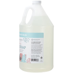 Ginger Lily Farms foaming texture close-up showing creamy lather benefit