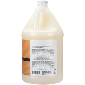 Ginger Lily Farms label closeup highlighting vegan cruelty-free benefit