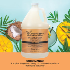 Ginger Lily Farms creamy lather texture showing deep hydration benefit