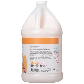 Ginger Lily Farms close-up texture and lather showing silky hydration