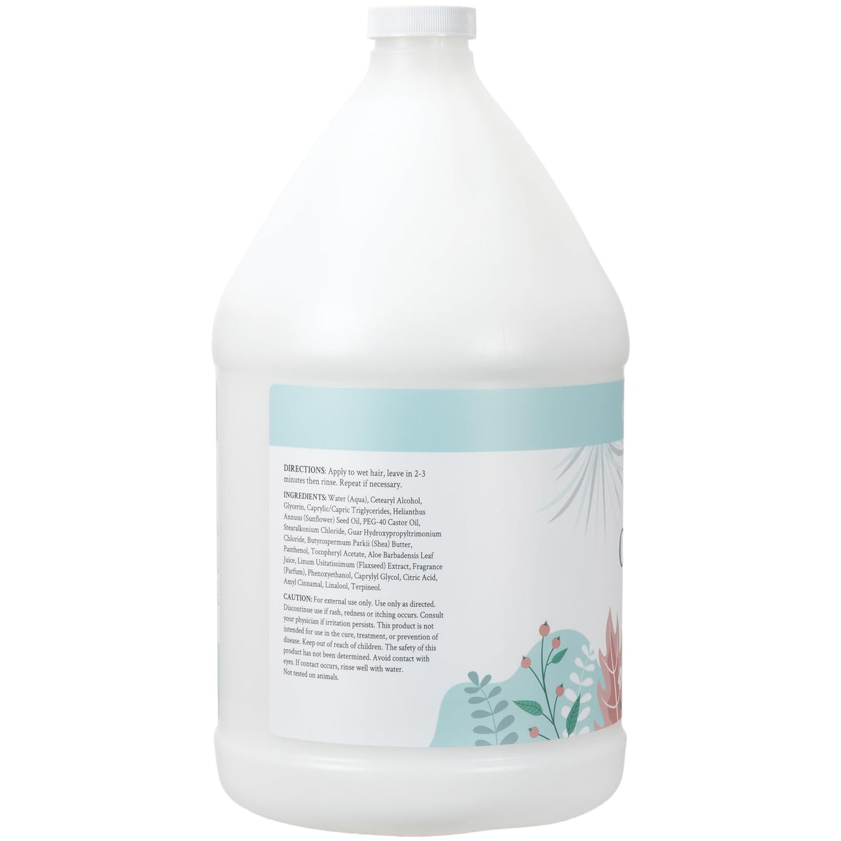 Ginger Lily Farms creamy conditioner texture close-up for lightweight hydration
