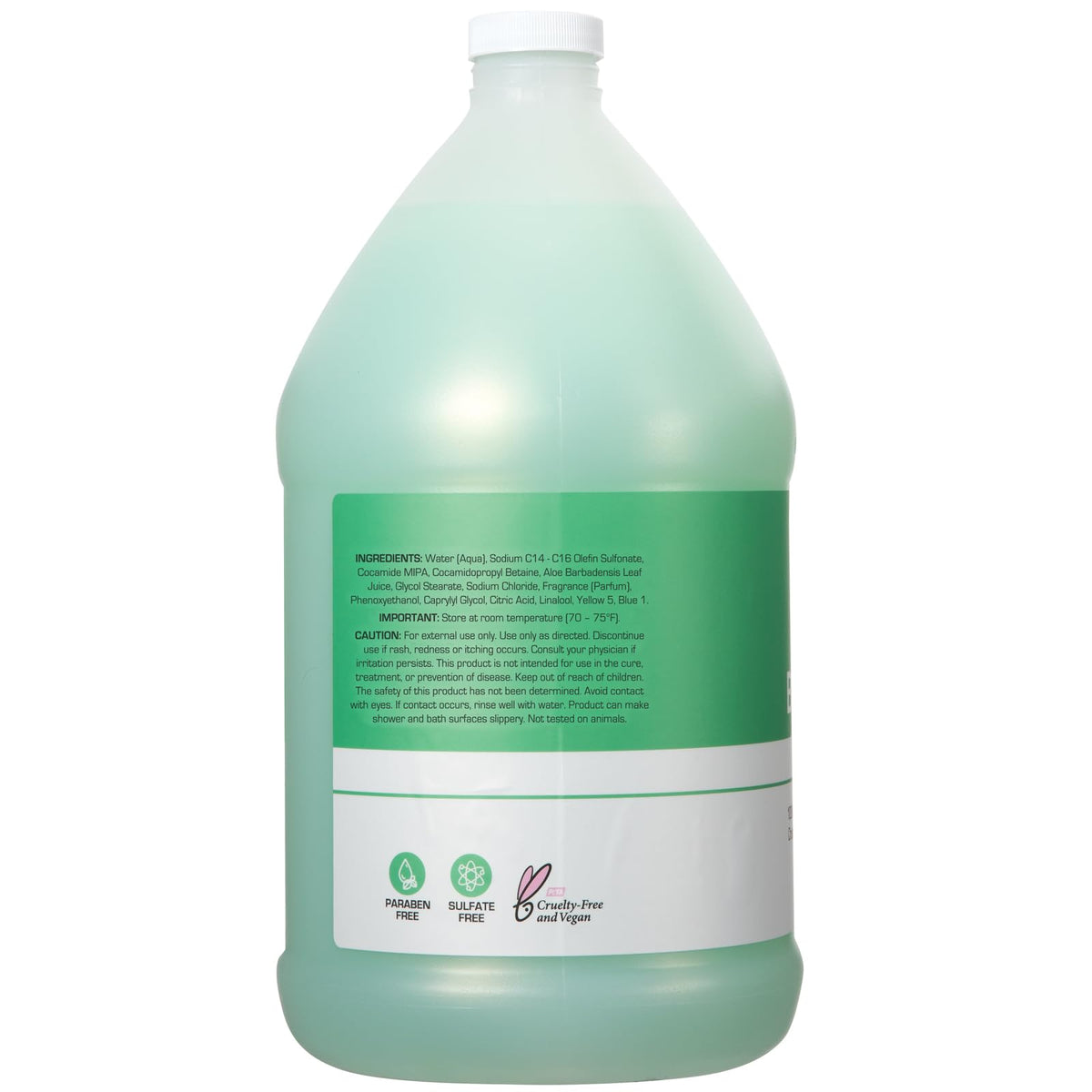 Ginger Lily Farms being dispensed in a gym shower to keep users fresh