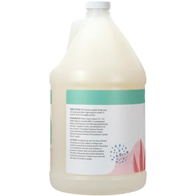 Ginger Lily Farms refill being poured into dispenser for easy economy