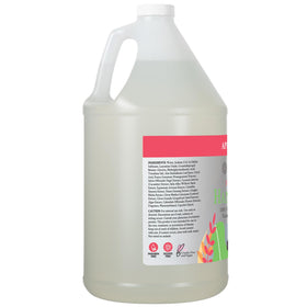 Ginger Lily Farms foam in hand closeup demonstrating gentle moisturizing benefit