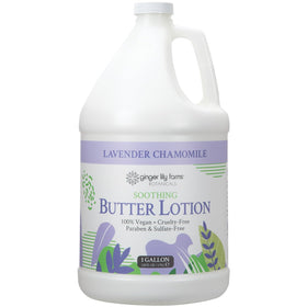 Ginger Lily Farms gallon front view showing clean refill packaging and brand trust