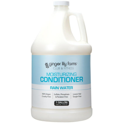 Ginger Lily Farms front label on 1 gallon refill showing product benefits
