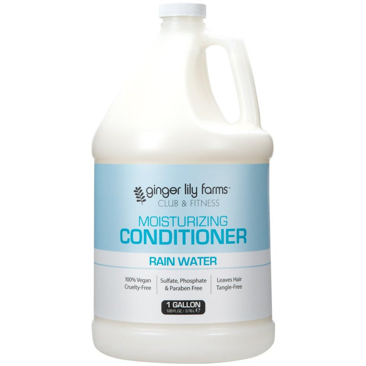 Ginger Lily Farms front label on 1 gallon refill showing product benefits