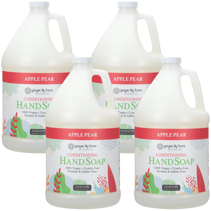 Ginger Lily Farms front packaging gallon showing brand and scent benefit