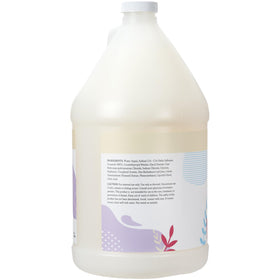Ginger Lily Farms aloe and flaxseed ingredient visual highlighting moisturizing benefit