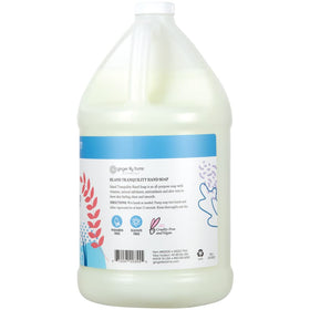 Ginger Lily Farms label close-up highlighting botanical ingredients and claims
