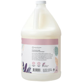 Ginger Lily Farms label close-up highlighting ingredients and transparency benefit