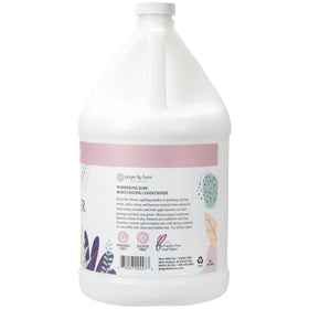 Ginger Lily Farms label close-up highlighting vegan and cruelty-free benefits