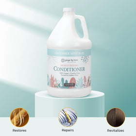 Ginger Lily Farms label close-up showing botanical ingredients and clean formula