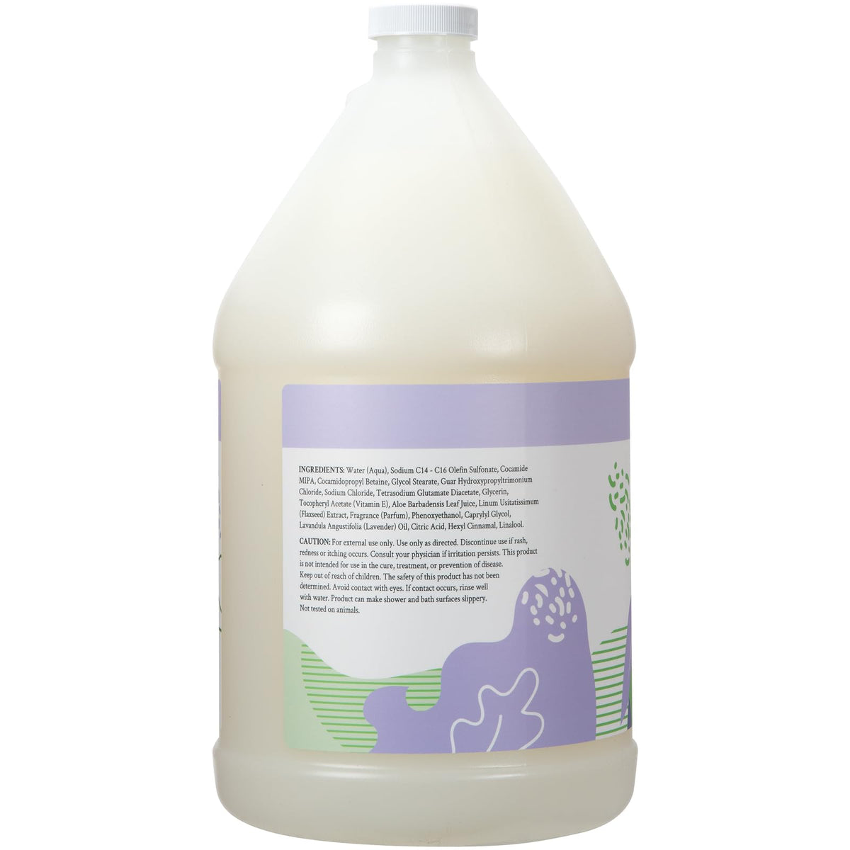 Ginger Lily Farms creamy lather close-up showing gentle cleansing and moisture