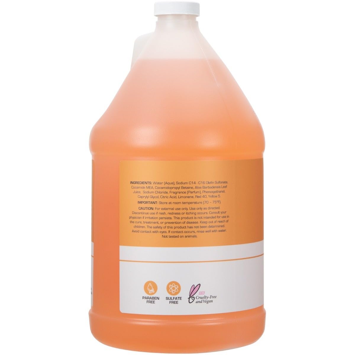 Ginger Lily Farms creamy lather close-up demonstrating conditioning and softness
